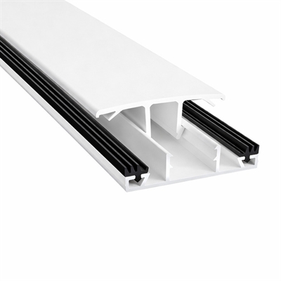 Midterprofil til gop Skyroof 10 mm Hvid L:3,5 meter